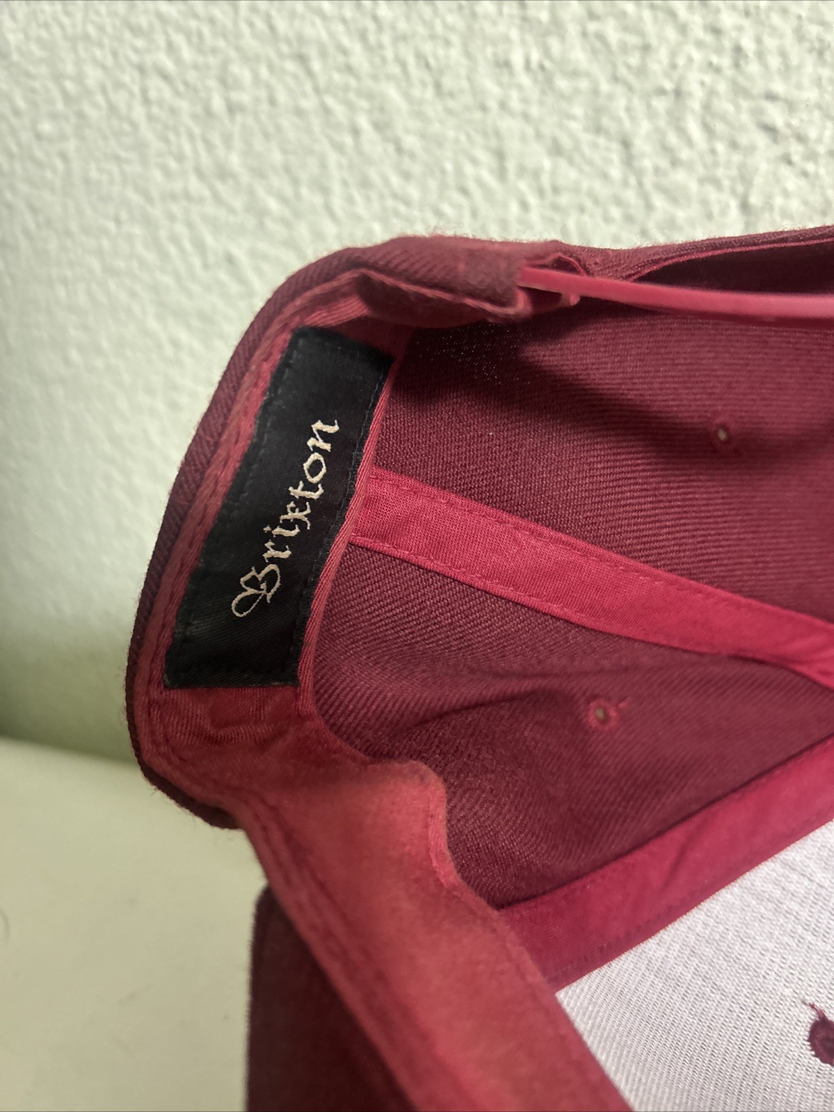 Brixton SnapBack Hat Maroon Adjustable - image 14