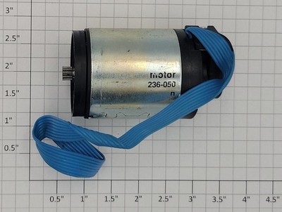 maxon 47.040.038-00.16-065 10 Volt DC Motor with Gearbox Assembly and Wires