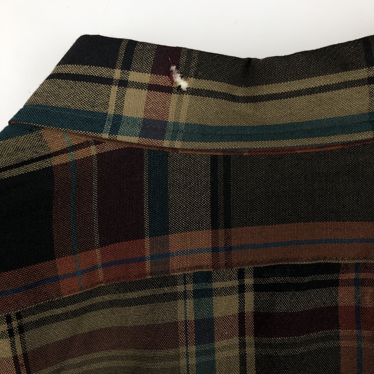 PENDLETON Old clothes 70'S check pattern button d… - image 17