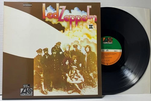 LP Led Zeppelin Led Zeppelin II Gatefold Re-issue 40 037 German vinyl EX A5/B2