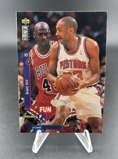 1995-96 Upper Deck Collector's Choice - Fun Facts Michael Jordan, Grant Hill...