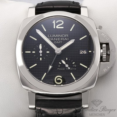 Panerai Luminor 1950 3 Days GMT Power Reserve PAM00537 2016 Automatik Stahl