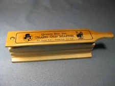 Vintage RARE Signed Quaker Boy Grand Old Master Box Turkey Call