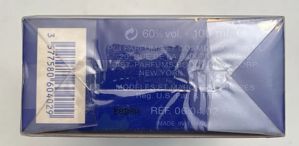 JAIPUR Homme Boucheron Loción After Shave Hombres Splash 3.4oz 100ml Sellada De Colección Foto 4 de 4