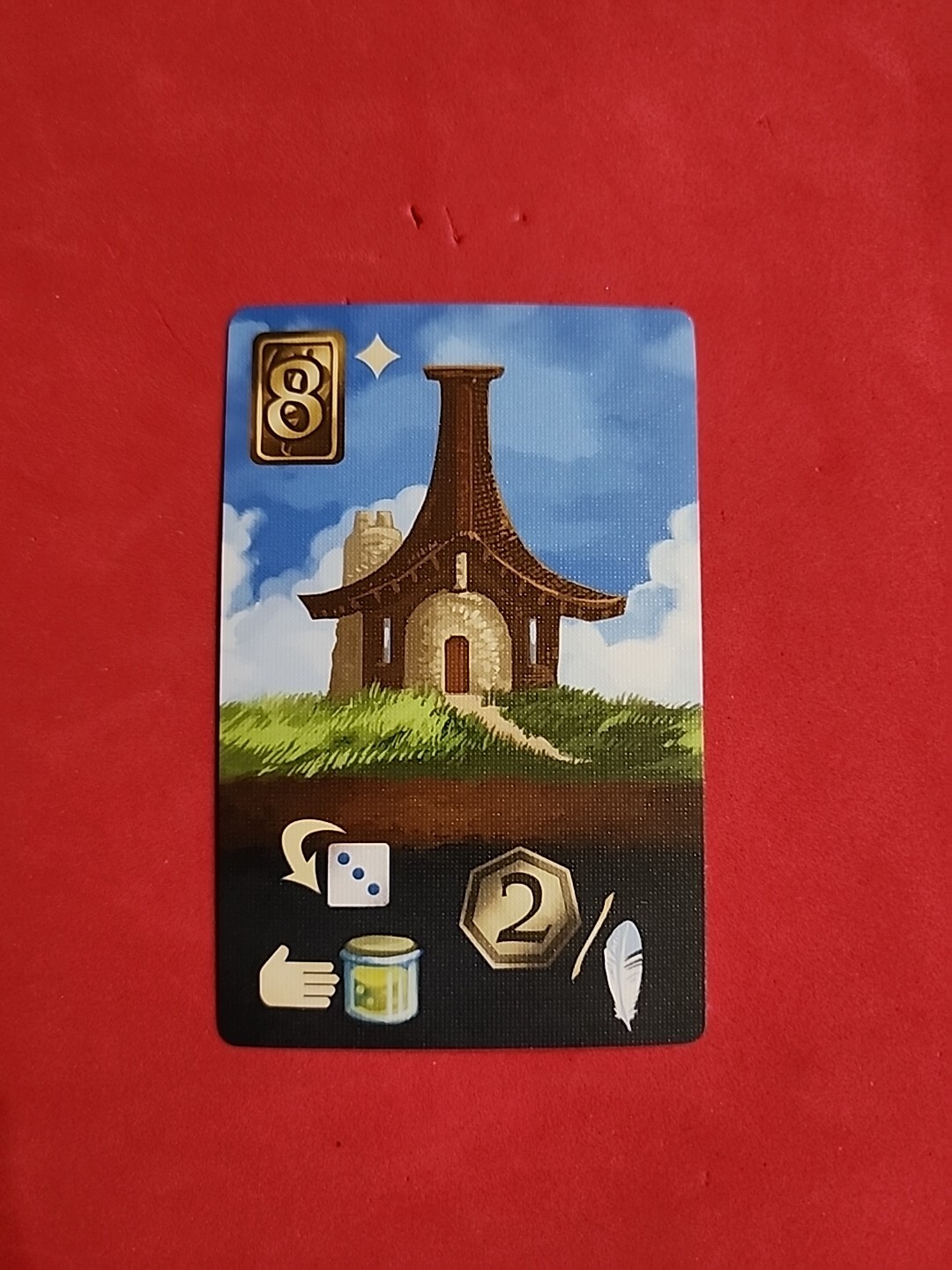 Above and Below: Mystic's Hut Promo Card Red Raven Games - NEW!