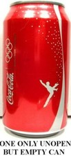 Coca-Cola Vancouver 2010 Winter Olympics Figure Skating EMPTY UNOPENED Coke USA