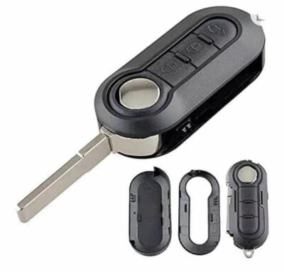 CHIAVE TELECOMANDO PER FIAT 500 X L PUNTO EVO PANDA 433Mhz - PCF7946 - Foto 9