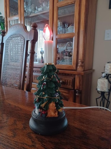 Lámpara de árbol de Navidad navideño con bombilla parpadeante - Envío rápido EE. UU. - Imagen 2 de 3