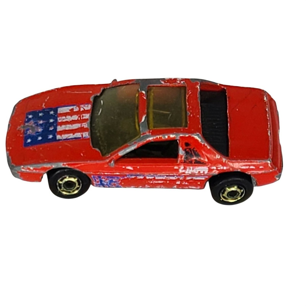 HotWheels PONTIAC FIELO ホットウィール ポンティアック Vintage 1984 Hot Wheels Hot Ones Red Pontiac 59 Fiero 1:64