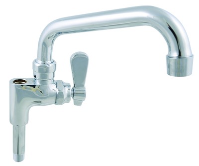 BK Resources BKF-AF-12-G Opti-Flow Add On Pre Rinse Faucet with 12'' Spout