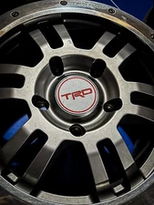 Toyota TRD 17" TRD Rock Warrior Wheel Center Cap  - Original Design - 3D Printed