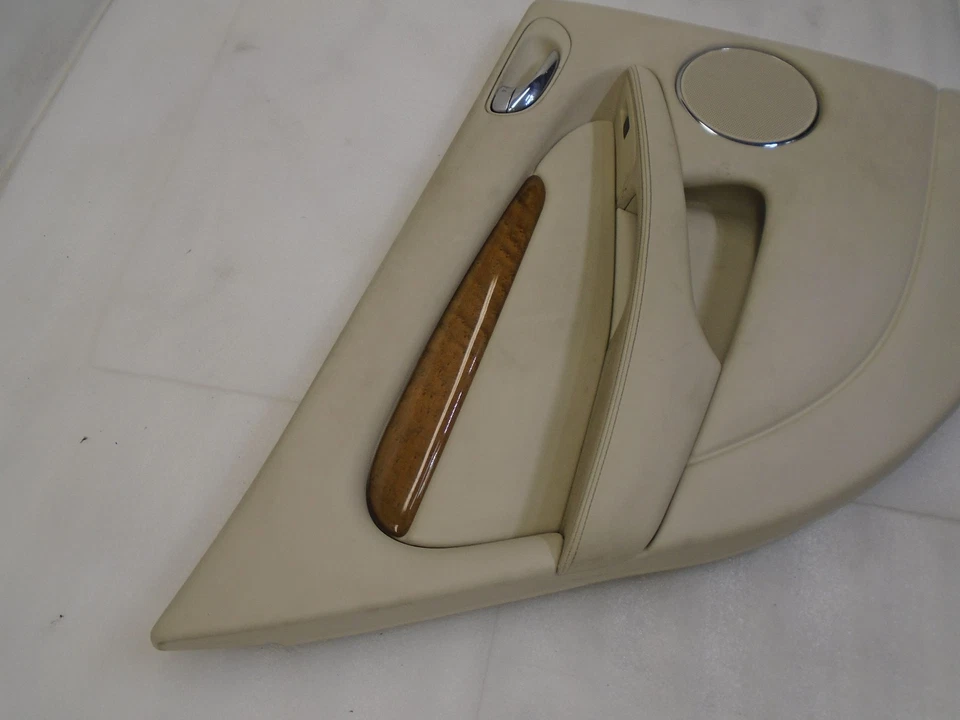 Panel de puerta interior trasero izquierdo Jaguar X-Type 2002-2008 beige OEM DK806118 Foto 2 de 4