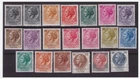 ITALY 1955/66 - SYRACUSE STARS NON FLUORESCENT SERIES 20 VALUES ** MNH