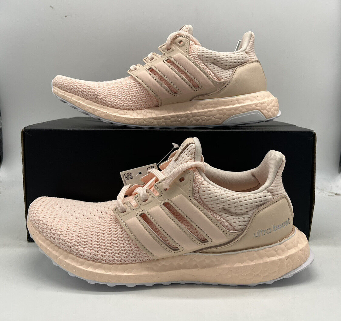 Adidas Ultraboost DNA Low Athletic Running Shoes Pink White FY6828