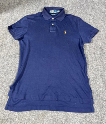 Polo Ralph Lauren Men's Shirt Pima Interlock Pony 100% Cotton Size