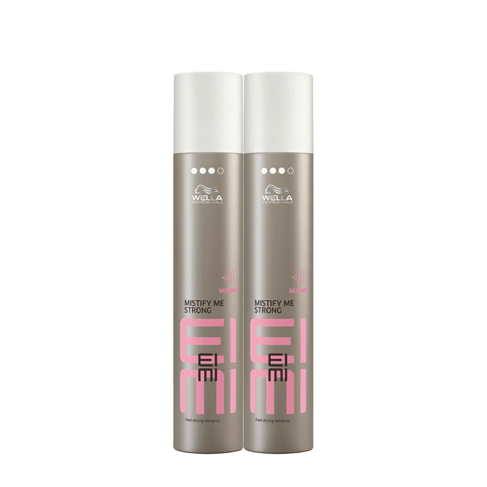 Wella EIMI Mistify Me Strong 300ml x2 | Lacca Professionale Tenuta Forte
