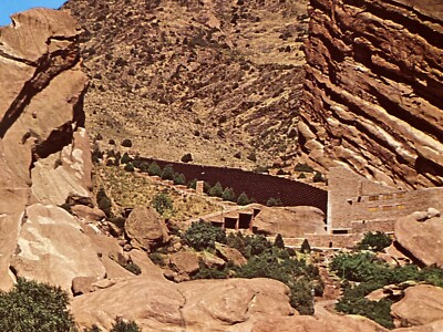 Vintage Red Rocks Pueblo Park Colorado CO Red Rocks