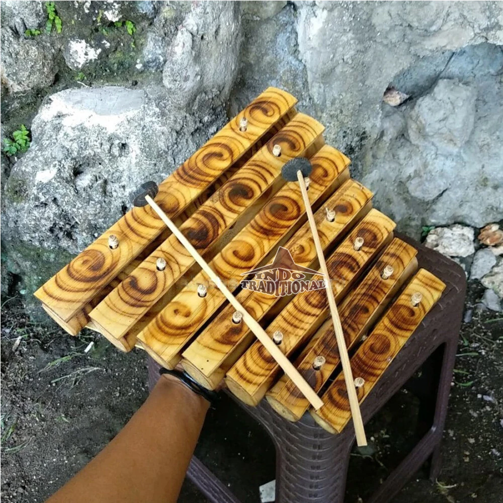 Gamelan Rindik Bali Bamboo Xylophone 7 Tones Traditional Musical