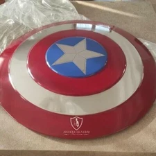 Captain America Shield - Metal Prop Replica - Screen Accurate - 1:1 Scale Shield