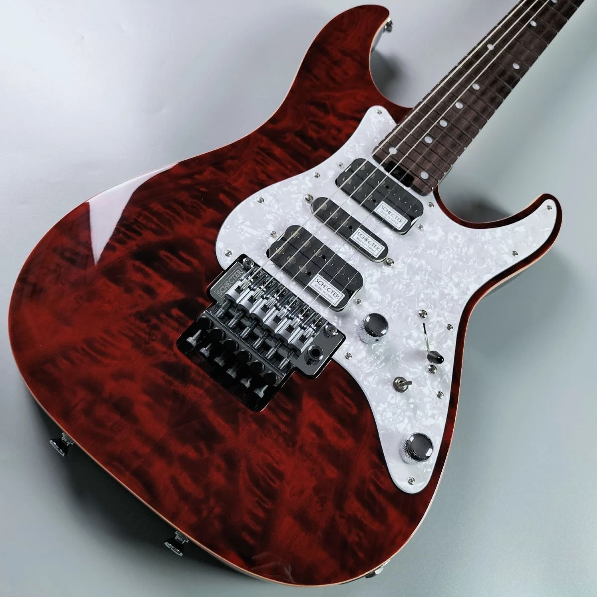 あるルック SCHECTER SD-2-24-AL (See-thru-Green/Maple) イケベ器店