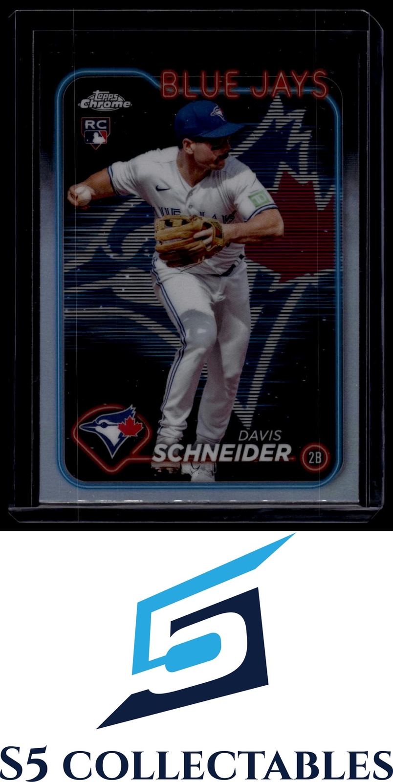 2024 Topps Chrome #290 Davis Schneider Lightboard Logo Refractor 1706