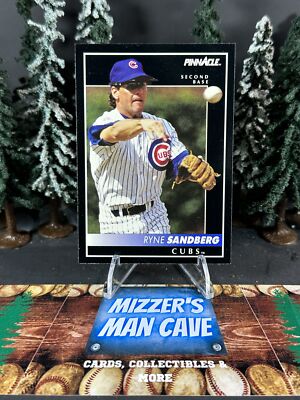 1992 Score Pinnacle Baseball Ryne Sandberg Cubs Base Card 10