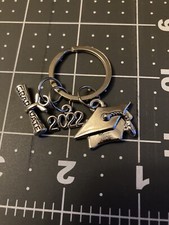 Graduate Key Ring Keychain Class of 2022 Graduation gift, metal  New 