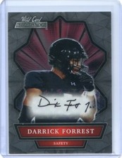 2021 Wild Card Alumination DARRICK FORREST RC Rookie Auto Autograph WASHINGTON