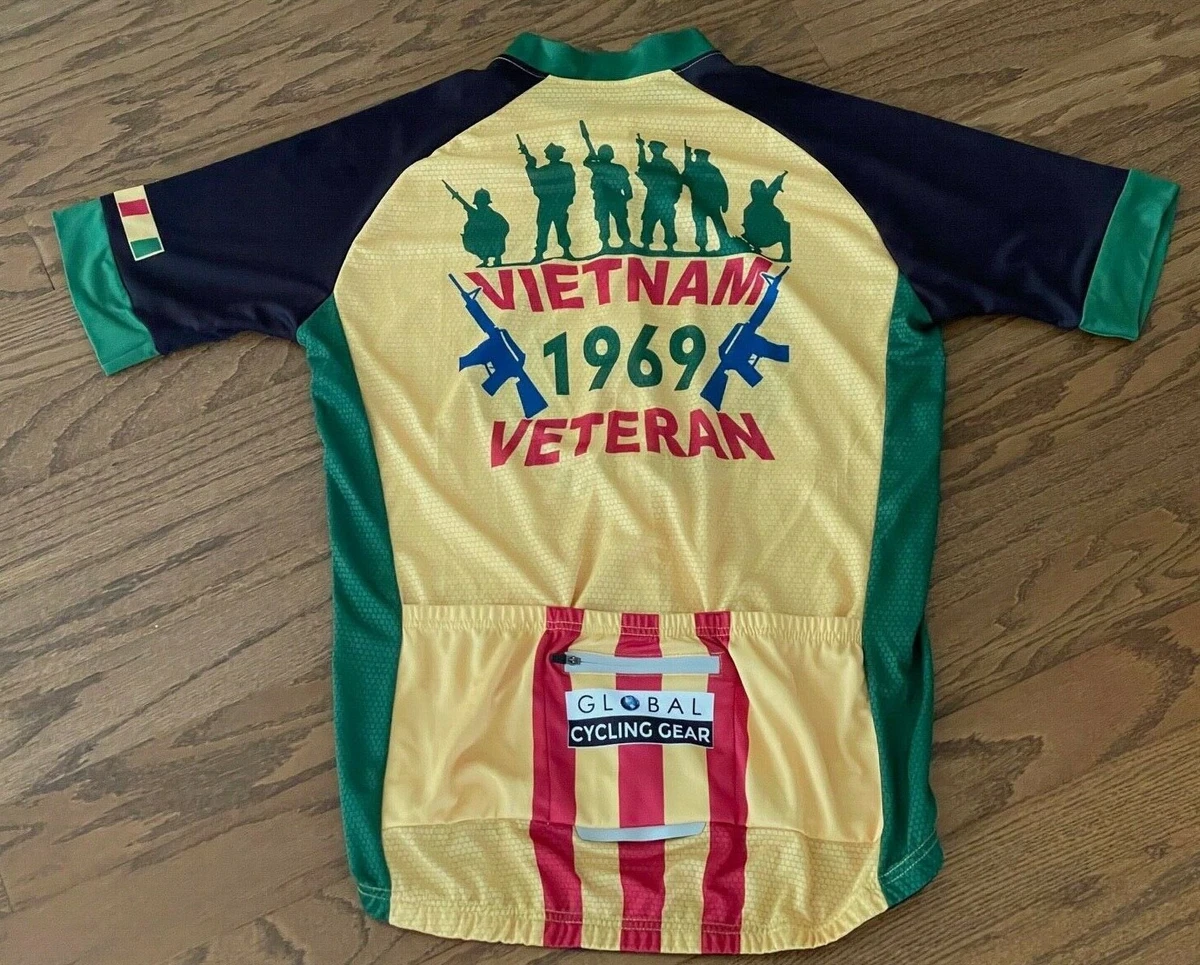 GLOBAL CYCLING GEAR Vietnam Veteran Of America Cycling Jersey