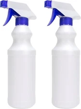 Spray Bottles (2 Pack, 16 Oz), Refillable Heavy Duty Spraying Bottle