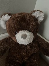 Teddy Bear Princess Soft Toys 2003 Plush Brown Cozy Plushie 12  Classic b11