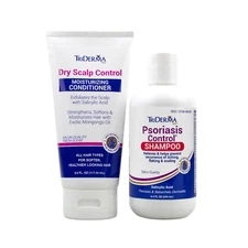 Triderma_Psoriasis Control Shampoo & Dry Scalp Control Conditioner Hair Care Set