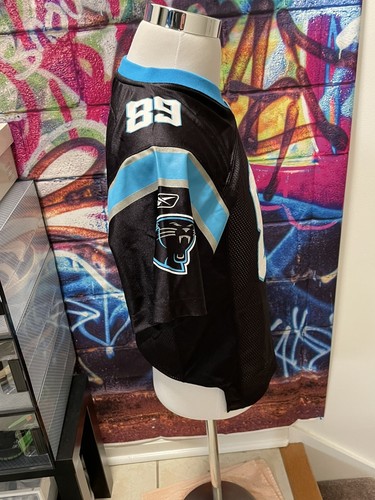 Steve Smith Carolina Panthers Reebok Jersey Size Youth Large - Picture 8 of 10