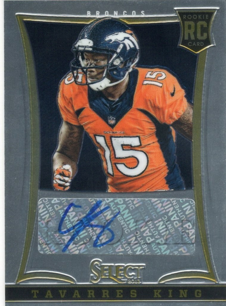 Tavarres King Panini Select #238 Autograph