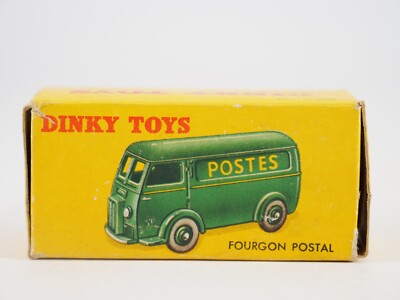 Dinky Toys 25BV Peugeot D3A – Postes – Boîte D'origine – Collection