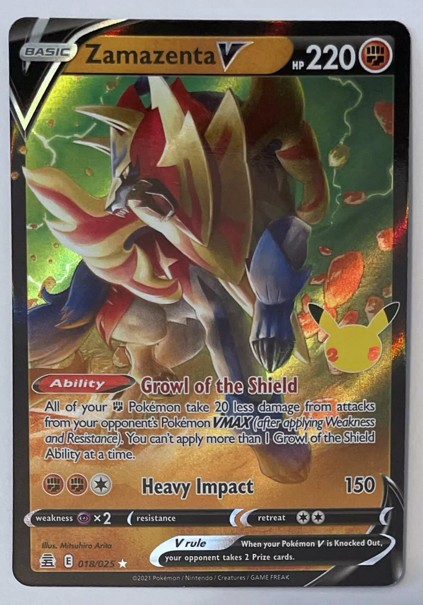 Zamazenta V (018/025) [Celebrations: 25th Anniversary]