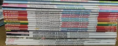 Better Homes and Gardens American Patchwork & Quilting  23 Issues 2010-2023