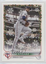 2022 Topps Holiday Mega Box Luis Arraez #HW180 0z80