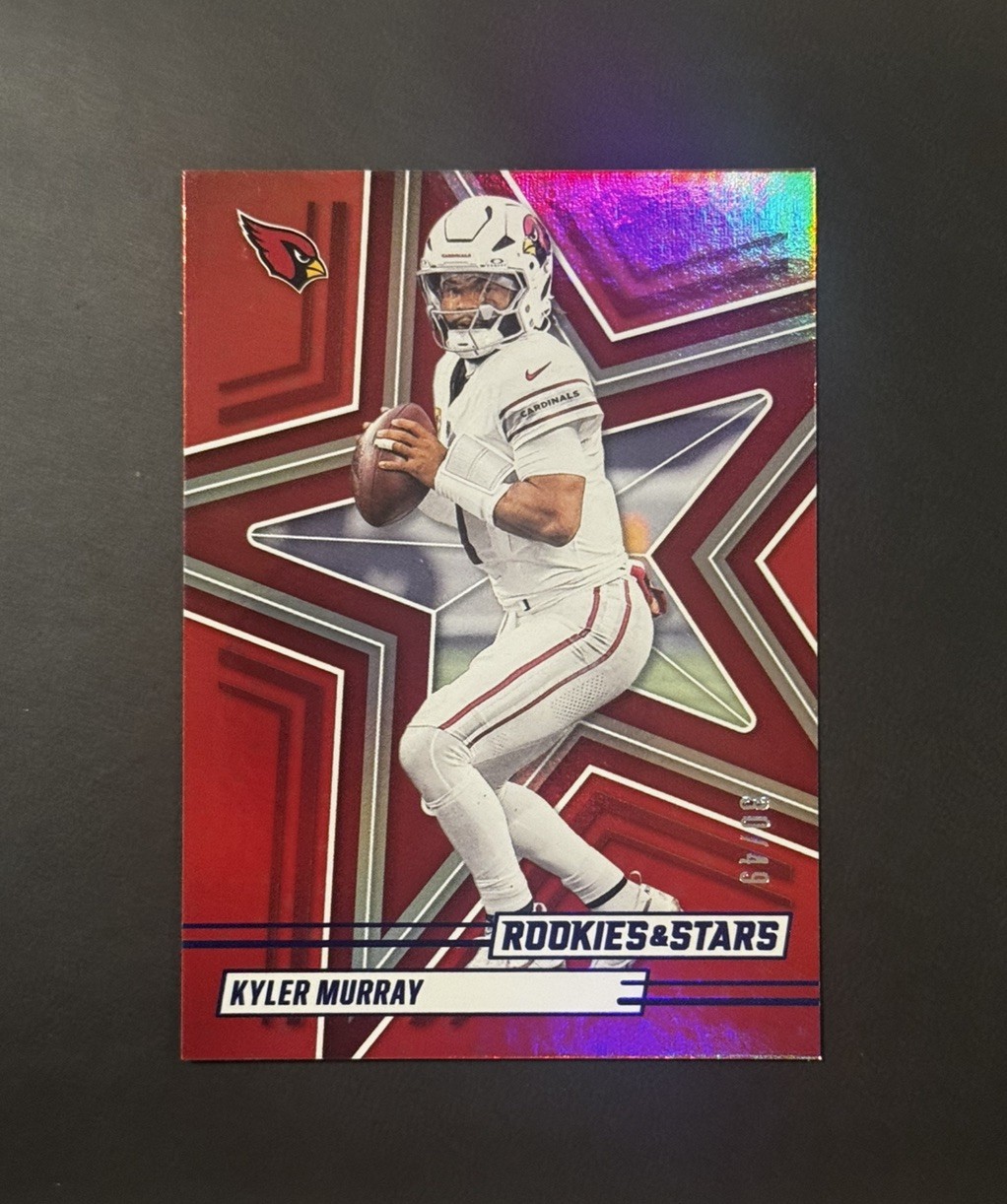 2025 Panini Rookies & Stars- Kyler Murray Red #30/49- Cardinals 