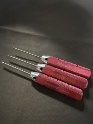 Dynamite 2904 Machined Hex Driver Metric Set 1.5mm 2.0mm 2.5mm
