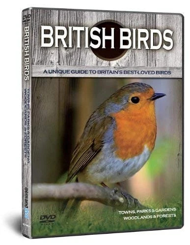 British Birds: Gardens & Woodlands, DVD, Brand new and sealed. Free post to UK
