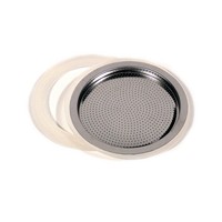 Cilio Set 2 Dichtungsringe Und Sieb FüR Espressokocher Classico 6 Tassen