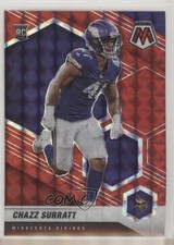 2021 Panini Mosaic Rookies Red Mosaic Prizm Chazz Surratt #368 6o3