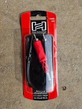 Hosa - YMR-197 - Stereo Mini 3.5mm Female to 2 RCA Male Y-Cable - 6 In.