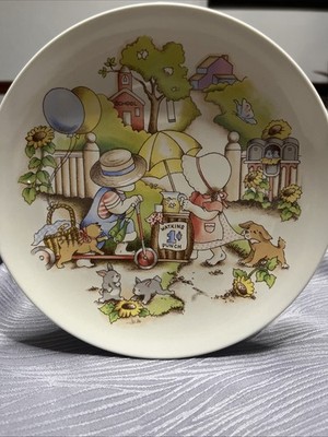 Watkins Country Kids ''Good Friends Are Forever'' Collector's Dessert Plate,