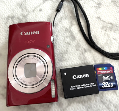 1day ship【excellent+++++】Canon PowerShot IXY  180 Compact Digital Camera 32GB
