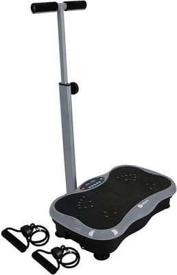 Lifepro Vibration Plate Exercise Machine with Waist-Level Handlebar - Gray