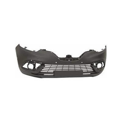Pare-choc avant à peindre avec trous radars compatible avec Renault Clio 4 phase 2 2016-2019 Pare-choc avant à peindre avec trous radars compatible avec Renault Clio 4 phase 2 2016-2019