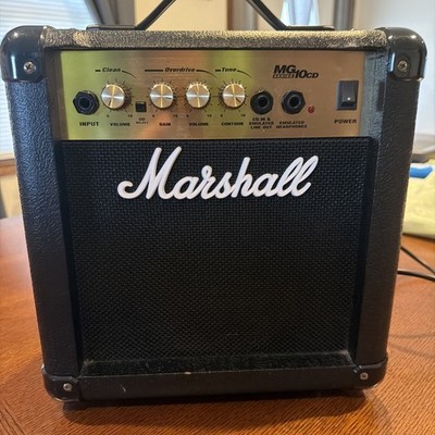 Marshall MG10CD 10W Guitar Practice Amp Clean Overdrive Headphone Out