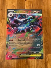 Carta Pokemon Jumbo Oversized 3D Mega Charizard ex 056/094 Doppia Stella